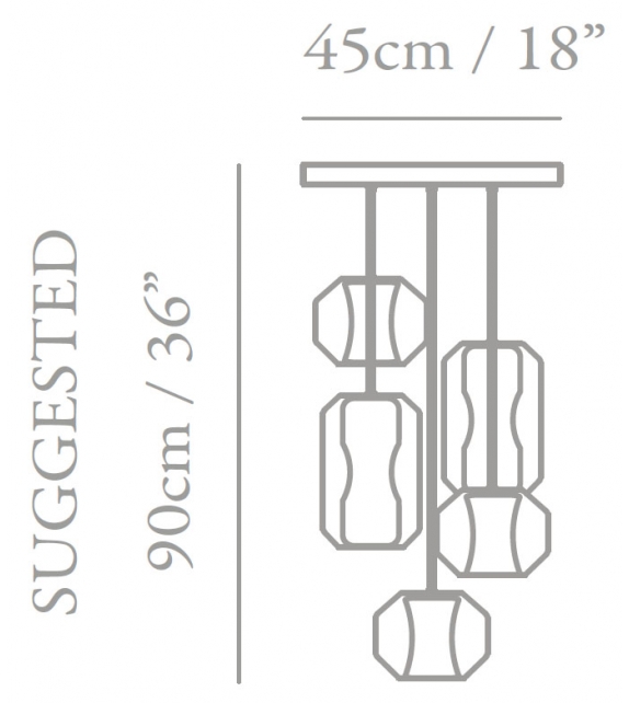 Chamber Chandelier Lee Broom Suspension