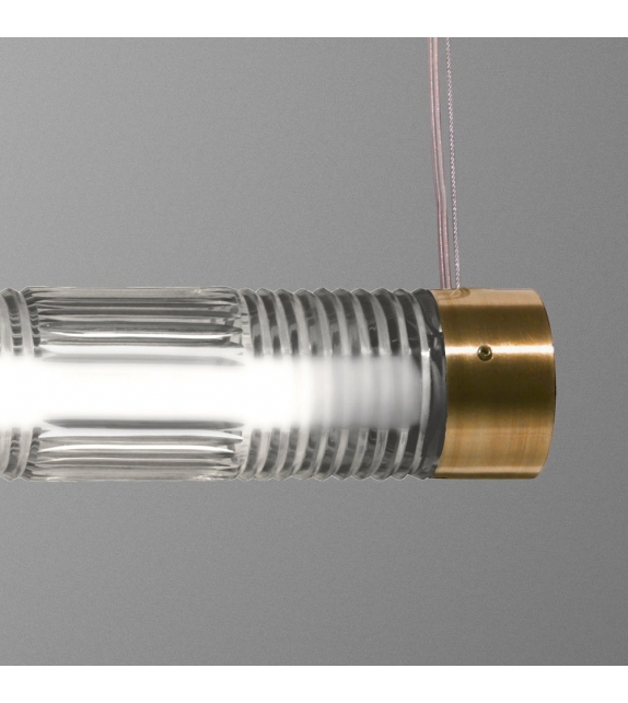 Crystal Tube Light Lee Broom Pendant Lamp