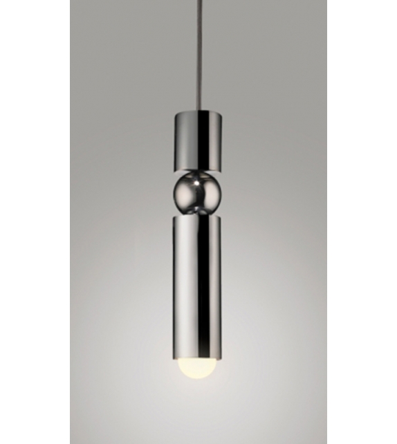 Fulcrum Light Chrome Lee Broom Lámpara de Suspensión
