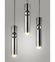 Fulcrum Light Chrome Lee Broom Lampada a Sospensione