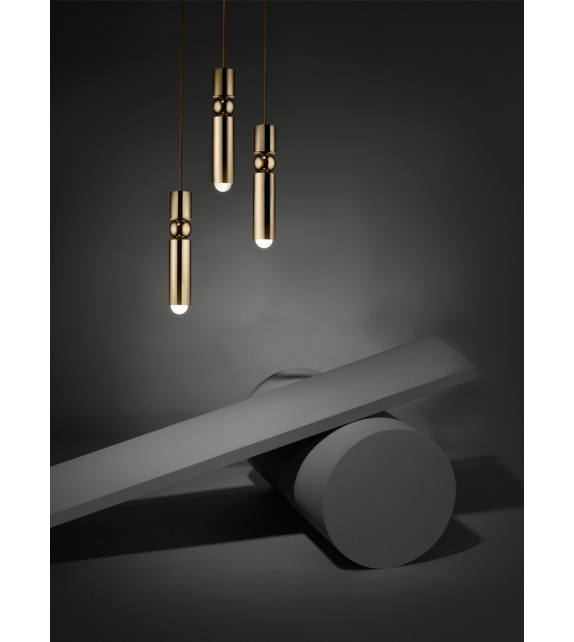 Fulcrum Light Brass Lee Broom Hängeleuchte