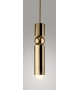 Fulcrum Light Brass Lee Broom Pendant Lamp