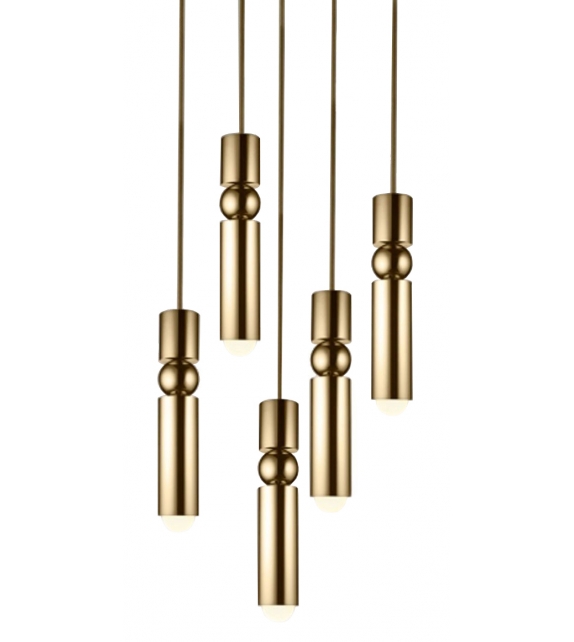 Fulcrum Chandelier 5 Tier Lee Broom Hängeleuchte