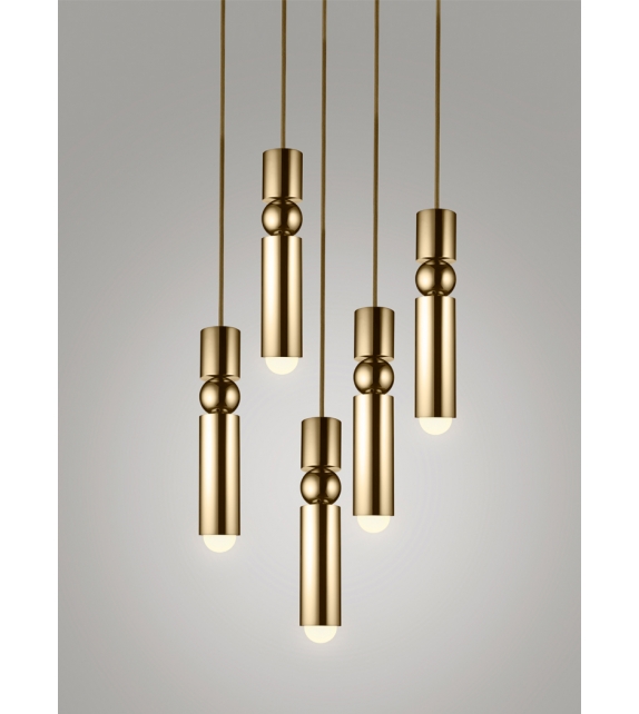 Fulcrum Chandelier 5 Tier Lee Broom Hängeleuchte