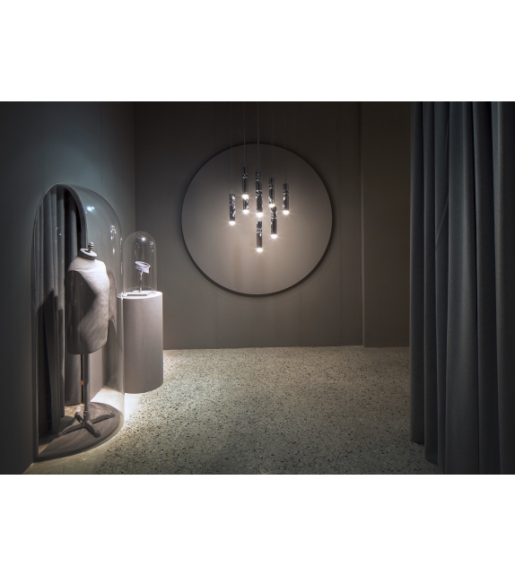 Fulcrum Chandelier 5 Tier Lee Broom Lámpara de Suspensión