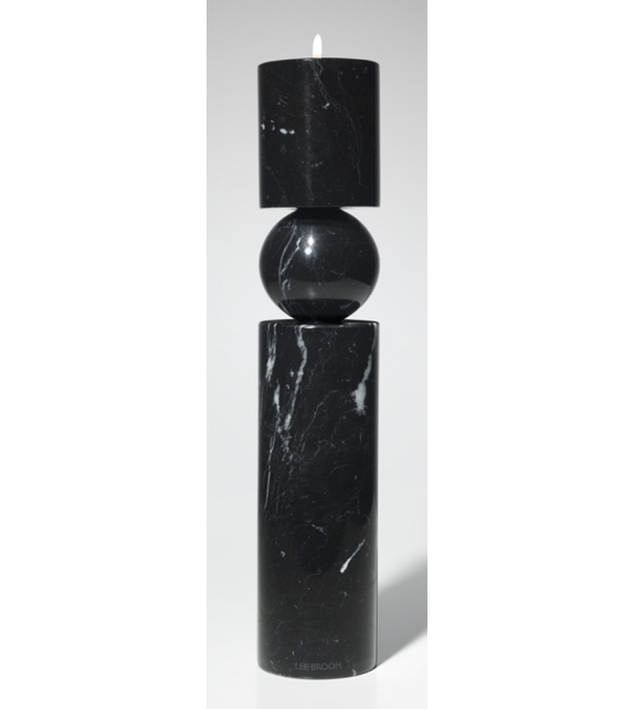 Fulcrum Marble Lee Broom Bougeoir