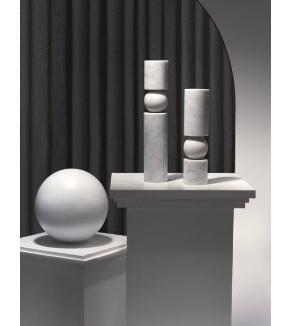 Fulcrum Marble Lee Broom Soporte de Vela