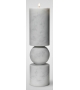 Fulcrum Marble Lee Broom Candle Holder