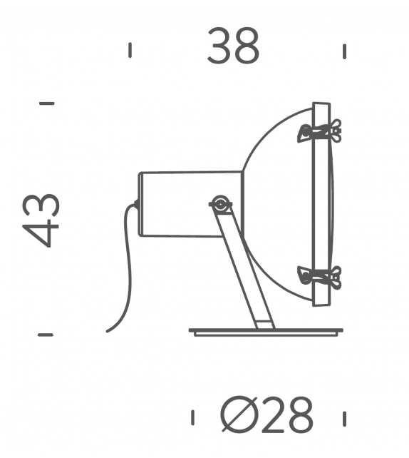 Projecteur 365 Nemo Lampadaire