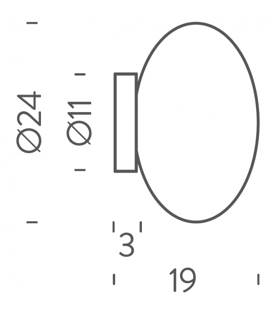 Maga Nemo Lampada da Parete