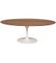 Saarinen Mesa Oval De Mádera Knoll