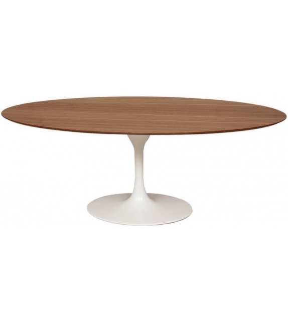 Saarinen Knoll Oval Table Wood
