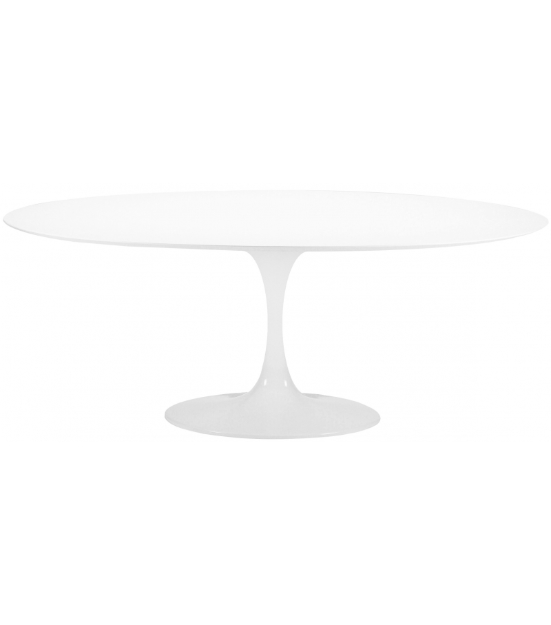 Saarinen Oval Tisch aus Holz Knoll