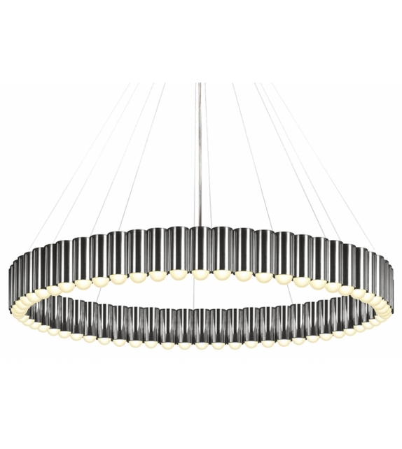 Carousel XL Gunmetal Lee Broom Lampada a Sospensione