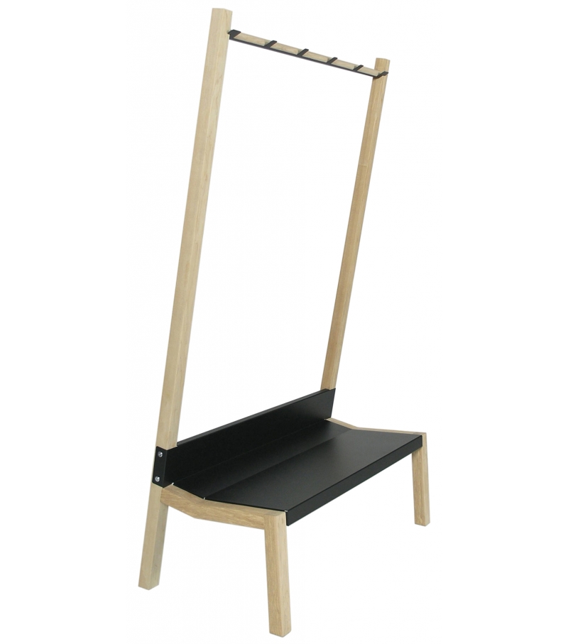 Yak Moormann Kleiderablage mit Bank