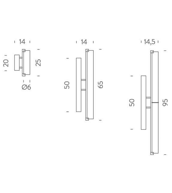 Norma LED Nemo Lampada da Parete