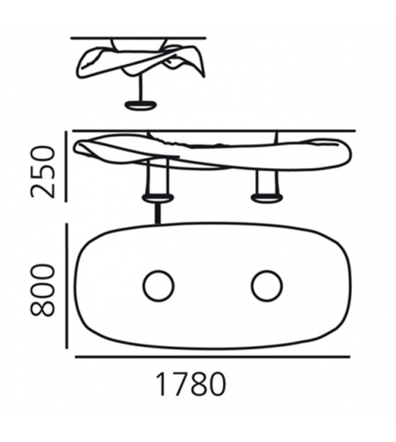 Cosmic Angel Artemide Lampada da Soffitto