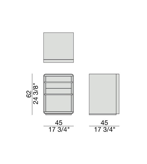 Aura Porada Bedside Table