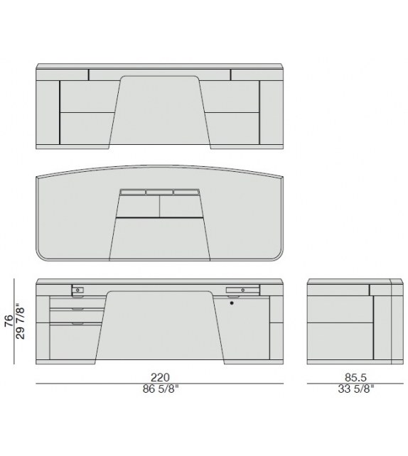 Flavio Porada Writing-desk