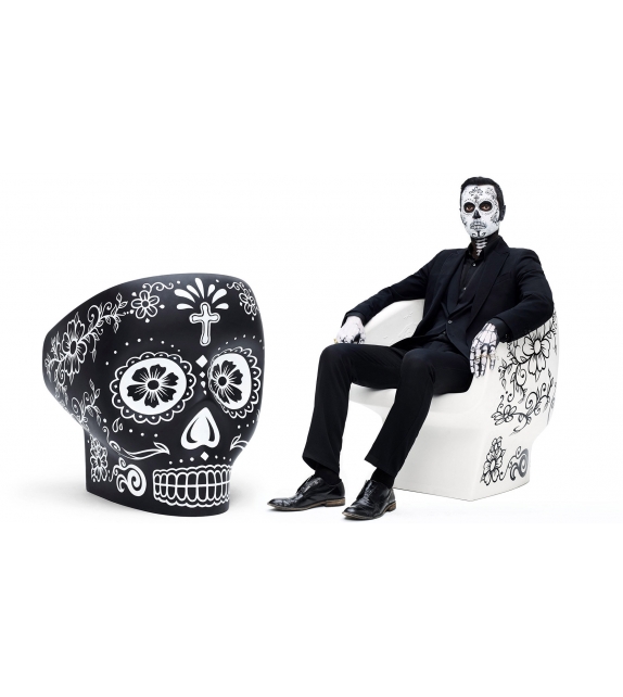 Jolly Roger Calavera Gufram Sessel