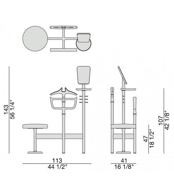 Sam Porada Valet Stand