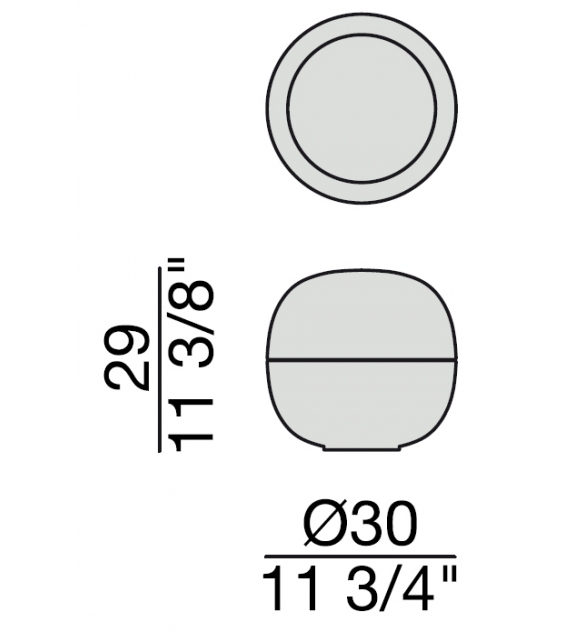 Bolla Porada Lámpara de Mesa