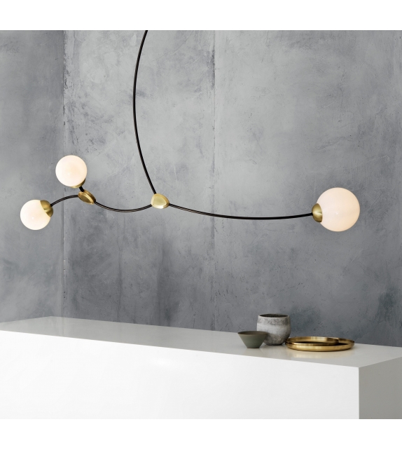 Ivy Horizontal 3 CTO Lighting Lampada a Sospensione