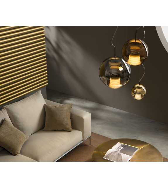 Beluga Royal D57 Fabbian Suspension Lamp