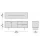 Rondo' Porada Sideboard
