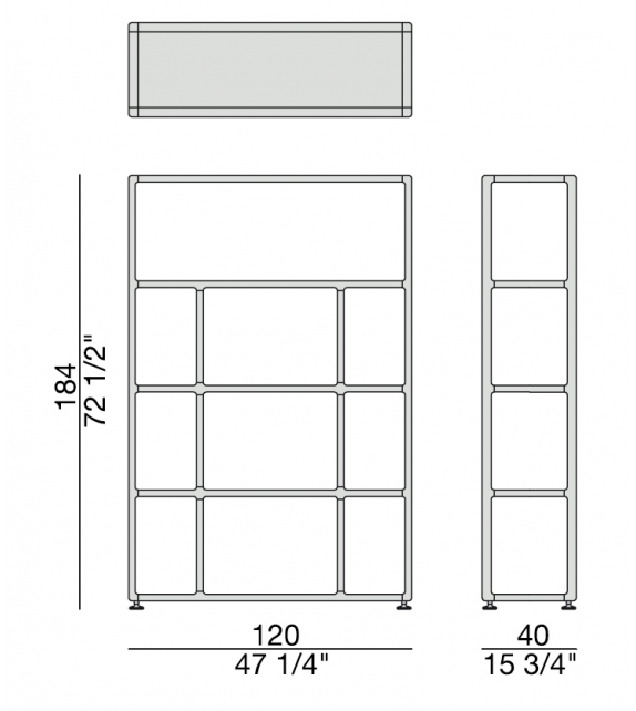 Biblo Porada Bookshelf
