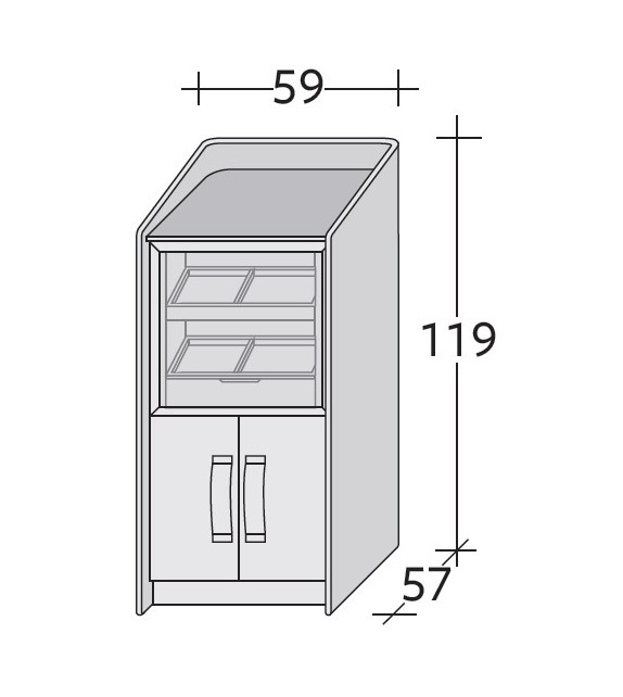 Gentleman Flou Mueble Portapuros