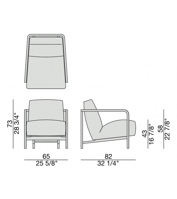 Gilda Porada Fauteuil