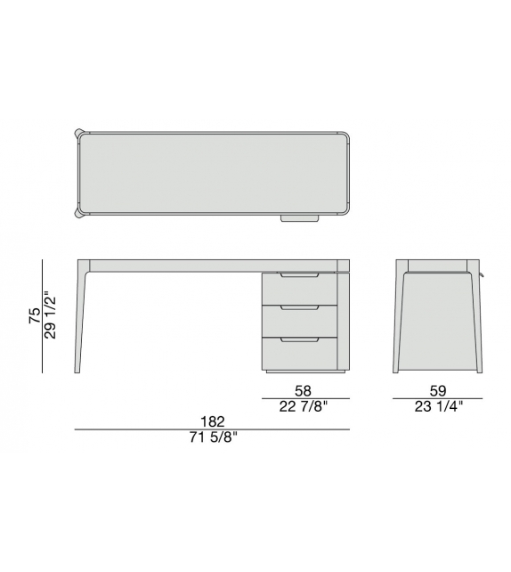 Afrodite Porada Writing desk