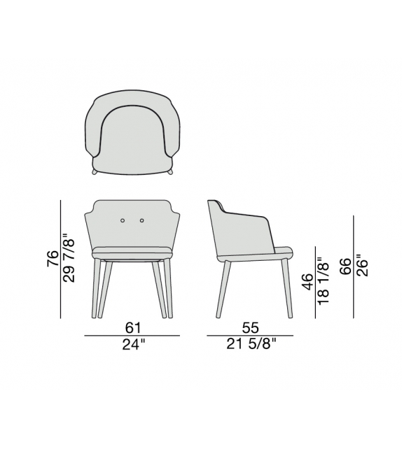 Celine Porada Chaise