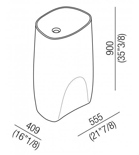 Pear C Agape Washbasin