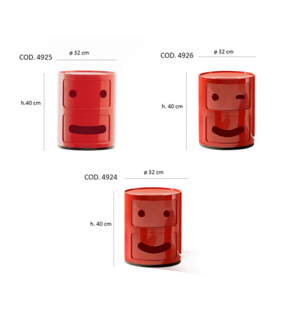 Componibili Smile Kartell Mobile Contenitore