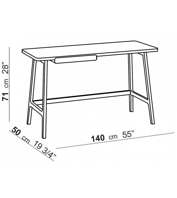 Ponti Arflex Schreibtisch
