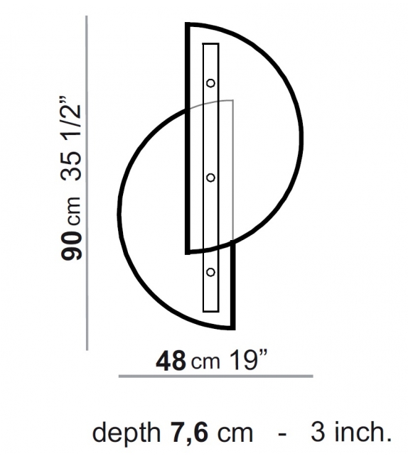 Papillon Arflex Wall Lamp