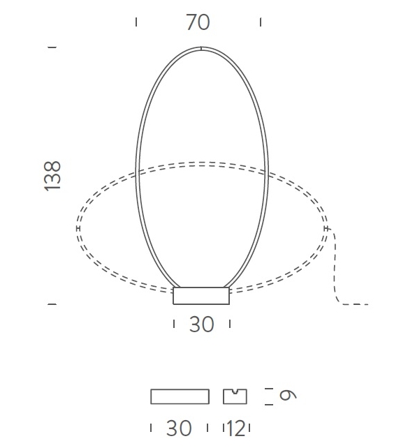 Ellisse Nemo Wall Lamp