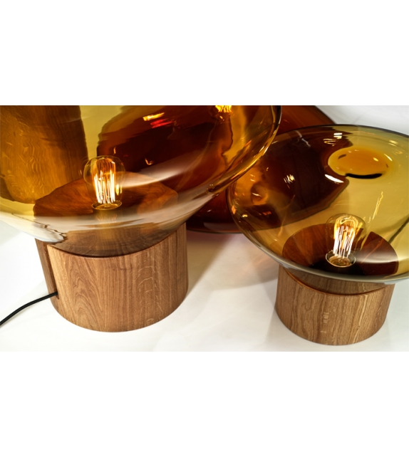 Muffins wood 01 lampada da tavolo/terra