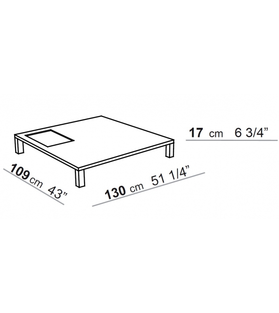 Bonsai Arflex Table Basse