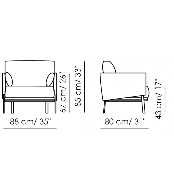 Lars Bonaldo Armchair