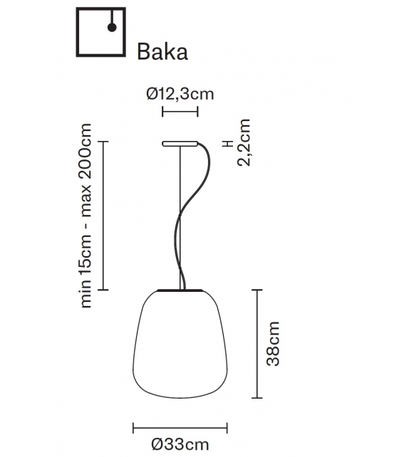 Lumi Fabbian Suspension Lamp
