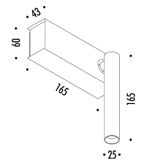 Mira Davide Groppi Wall Lamp