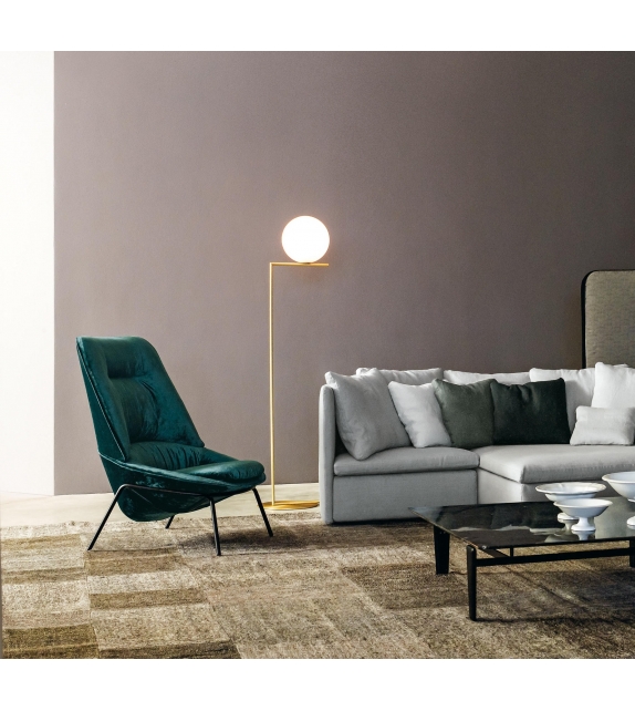 Ladle Arflex Fauteuil avec Base en Métal