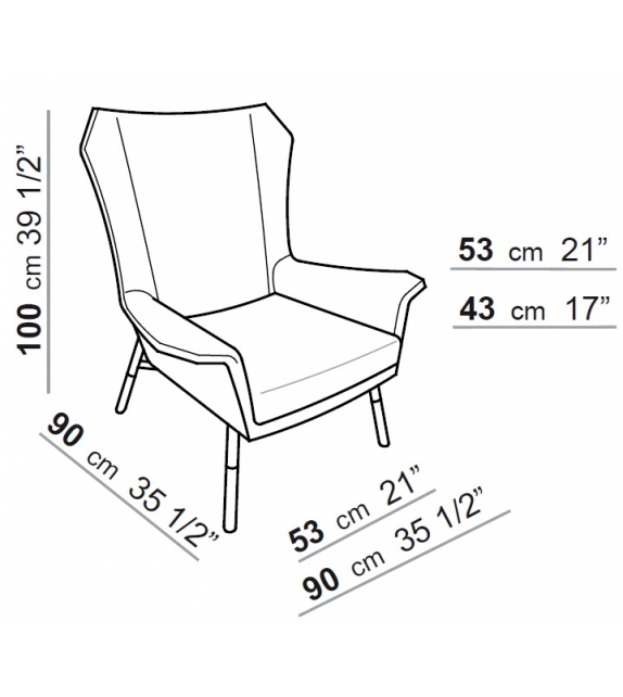 Giulietta Arflex Fauteuil