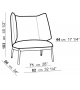 Hug Arflex Fauteuil Haut