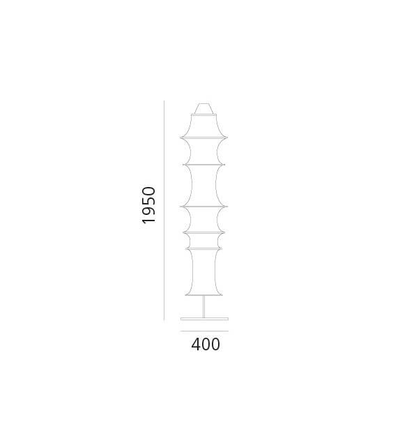 Falkland Artemide Lampadaire