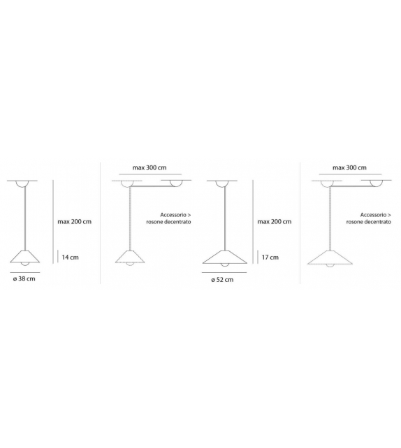 Aggregato Artemide Suspension Lamp