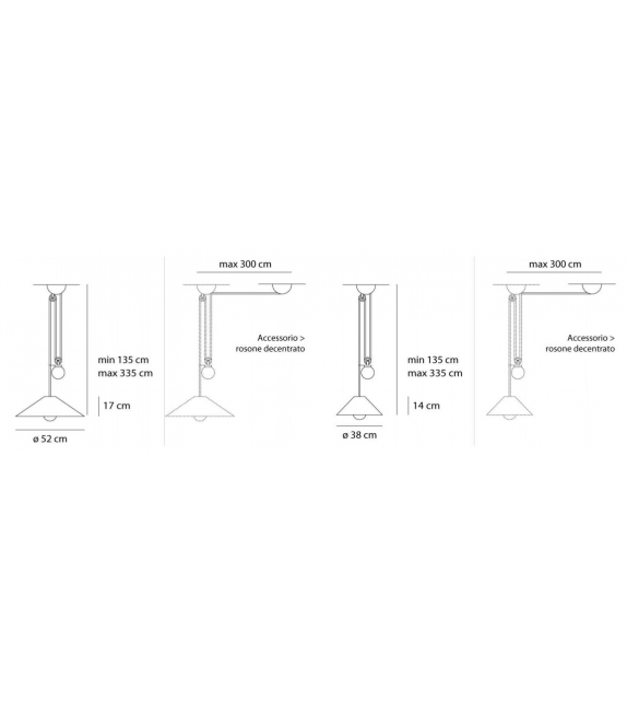 Aggregato Saliscendi Artemide Suspension